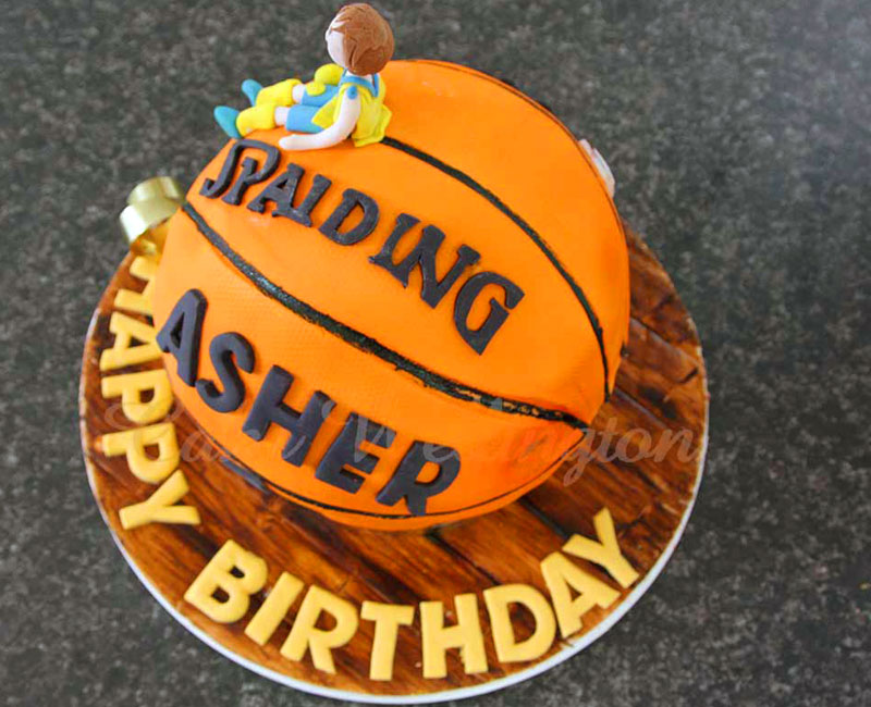 Sports Theme Birthday Cake - CakeCentral.com